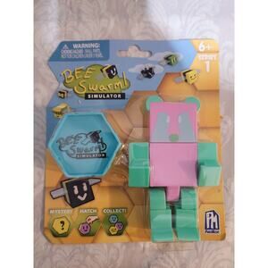 Roblox Bee Swarm Simulator Series 1 Mother Bear Figure w Mystery Bee & Honeycomb
